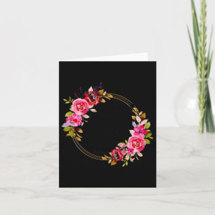 Cartão Cristão Floral Quando Meu Coração É Esmagado Bíbli