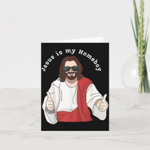 Cartão Cristianismo Fé Religiosa Jesus Homeboy
