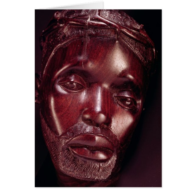 Cartão Cristo Cortado com Cornos (Frente)