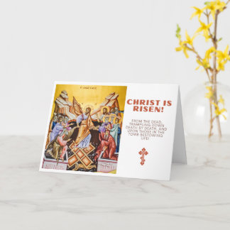 Cartão Cristo Ressuscitou!