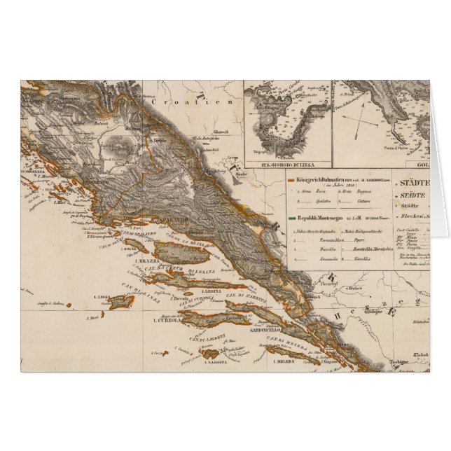 Cartão Croácia (Frente Horizontal)