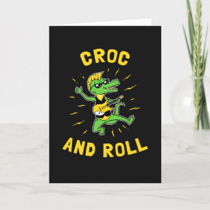 Cartão Croc E Roll