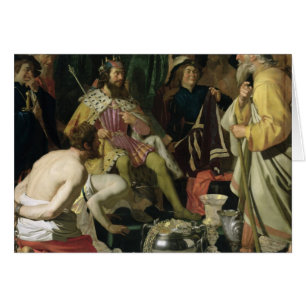 Cartão Croesus e Solon, 1624
