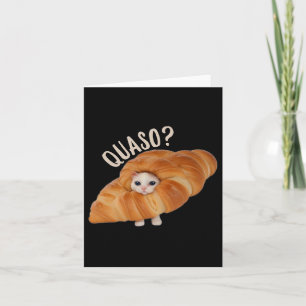 Cartão Croissant Quasocat Memória Para Mulheres Vintage C