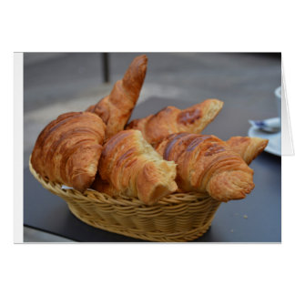 Cartão Croissants!