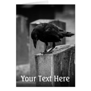 Cartão Crow do Cemitério de Queda