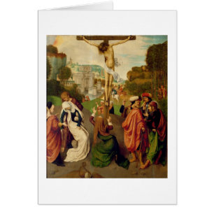 Cartão Crucificação (óleo no painel)