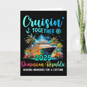 Cartão Cruisin' Together República Dominicana 2025 Famíli