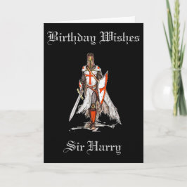 CARTÃO CRUSADER/KNIGHTGREETING