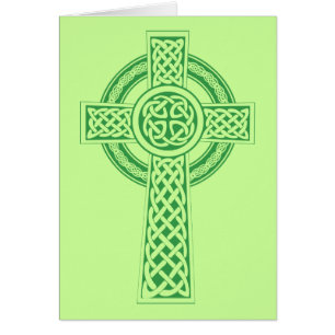 Cartão Cruz celta