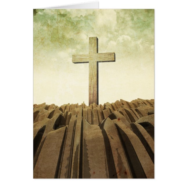 Cartão Cruz Cristã (Frente)