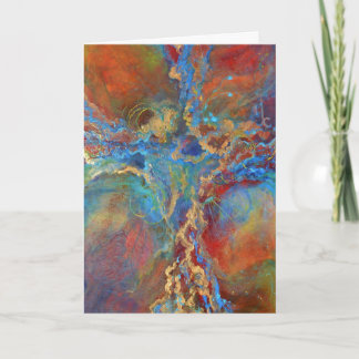 Cartão Cruz da Benevolência-Um do deus da esperança