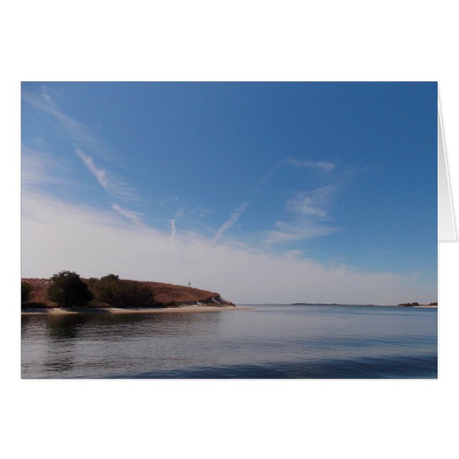 Cartão Cruz de Água (Frente Horizontal)