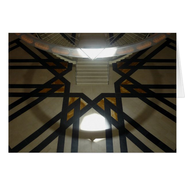 Cartão cruz do museu de doha (Frente Horizontal)