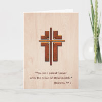 Cruz do Sacerdote das Bênçãos em Madeira