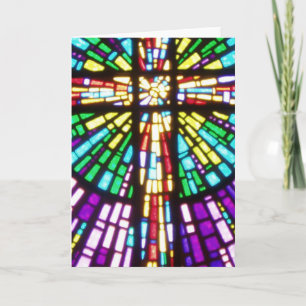 Cartão Cruz parcial mosiac