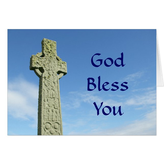 Cartão Cruzamento celta (Frente Horizontal)