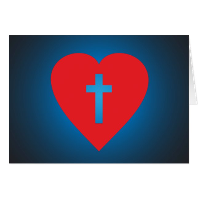 Cartão Cruzar Meu Coração (Frente Horizontal)