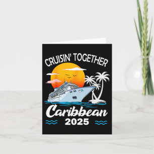 Cartão Cruzeiro Caribenho Cruisin Together 2025 Férias em