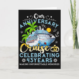 Cartão Cruzeiro de Aniversário Celebrando 43 Anos Cupom