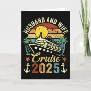Cartão Cruzeiro de Marido e Mulher 2025 Viagem de Família
