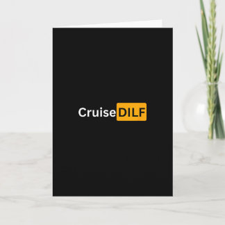 Cartão Cruzeiro Dilf - Y Cruising Bon Voyage Presentes 