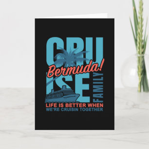 Cartão Cruzeiro Familiar nas Bermudas Roupas Combinando V