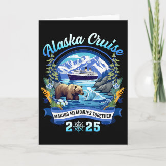 Cartão Cruzeiro no Alasca 2025 Criando Memórias Juntos Ca