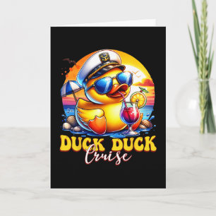 Cartão Cruzeiro Pato Pato Divertido Família Cruzeiro Corr