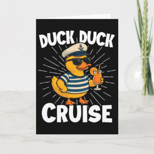 Cartão Cruzeiro Pato Pato - Navio de Cruzeiro para Amante