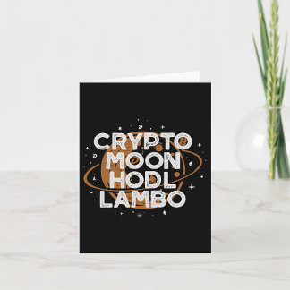 Cartão Crypto Moon