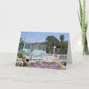 Cartão "Crystal Cove Bungalow" Note Cards