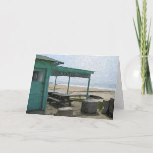 Cartão "Crystal Cove Shack" Note Cards