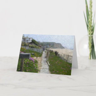 Cartão "Crystal Cove Walkway" Note Cards