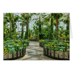 Cartão Crystal Gardens Leap Fountain