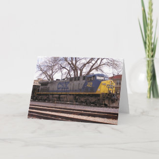 Cartão CSX Dash9