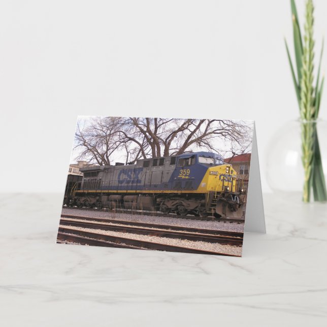 Cartão CSX Dash9 (Frente)