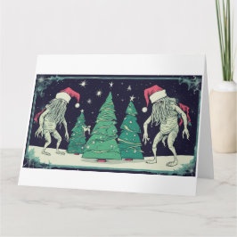 Cartão Cthulhu Christmas Spirits- The Ghost of Abyssalith