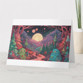 Cartão Cthulhu Christmas Spirits- The Ghost of Squalloriu