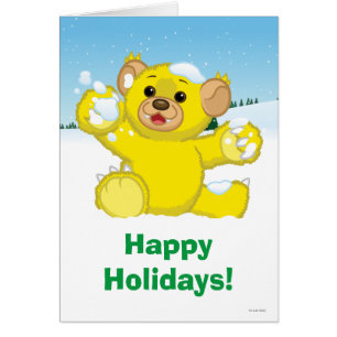 Cartão Cub macio amarelo