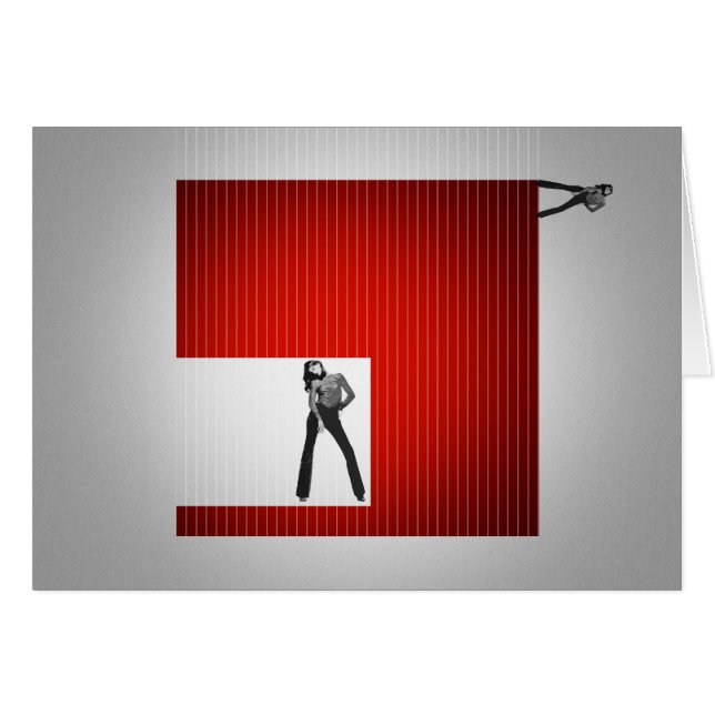 Cartão Cubo (Frente Horizontal)