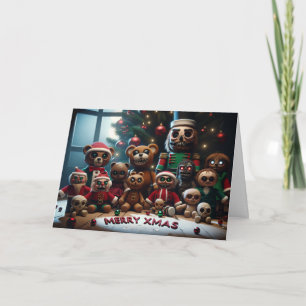 Cartão Cuddles e Crepes