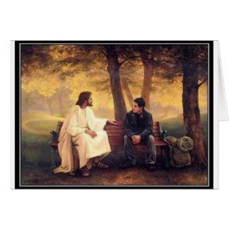 Cartão Cuidados de Jesus para mim