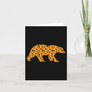 Cartão Cuide-se do Fato de Halloween Mamíferos Custo Leve