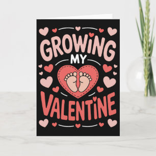 Cartão Cultivando Meu Valentine Fofo Pela Pé
