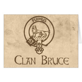 Cartão Cume Bruce Vintage