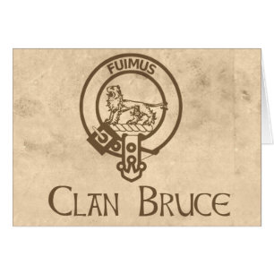 Cartão Cume Bruce Vintage