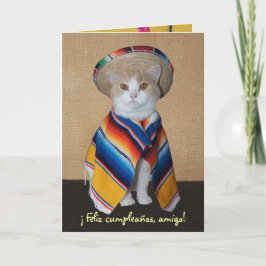 Cartão Cumpleanos de Feliz!