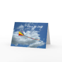 Cartão - cumprimento - aprecie o dia!