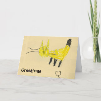 Cartão Cumprimento de Q-KAT